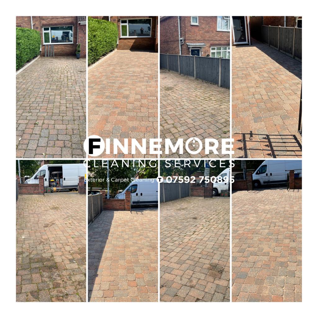 Cobbled Driveway Pressure Washing Norwich - Finnemore Cleaning Services