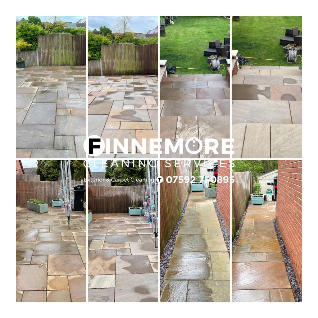 Garden Patio Pressure Washing Norwich - Finnemore Cleaning Services