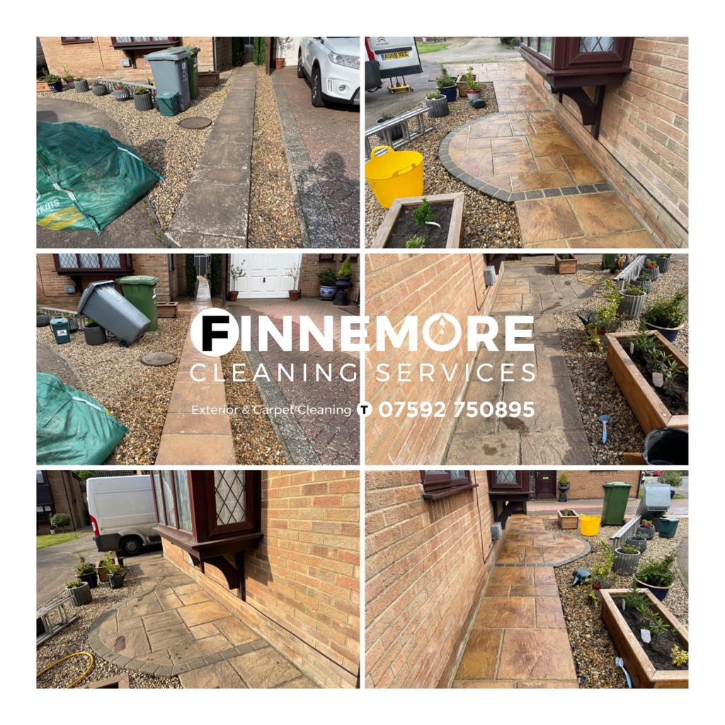 Front Paving Pressure Washing Norwich - Finnemore Cleaning Services